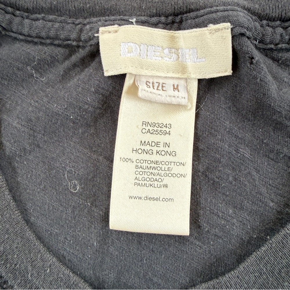 VINTAGE RARE Diesel Rocker Tee - Picture 4 of 9